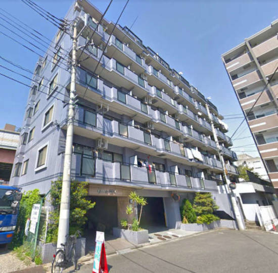 セザール錦糸町外観２｜セザール錦糸町は平成７年築の７階建てのマンションです。大横河と首都高に隣接してるマンションです。菊川駅、錦糸町駅が徒歩圏内です。