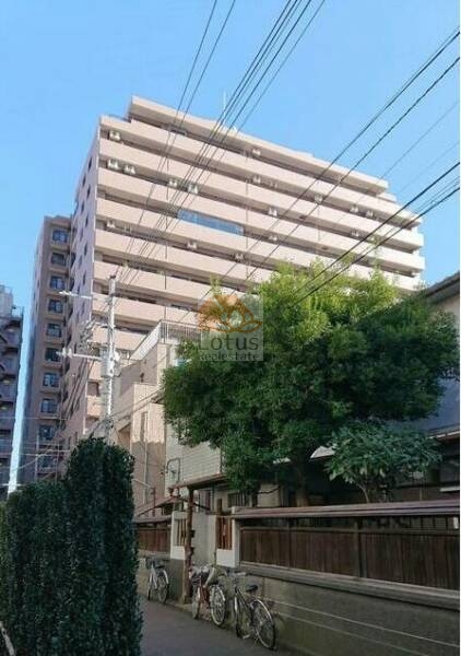 ライオンズステーションプラザ西大島外観２｜ライオンズステーションプラザ西大島は平成９年築の１３階建てのマンションです。