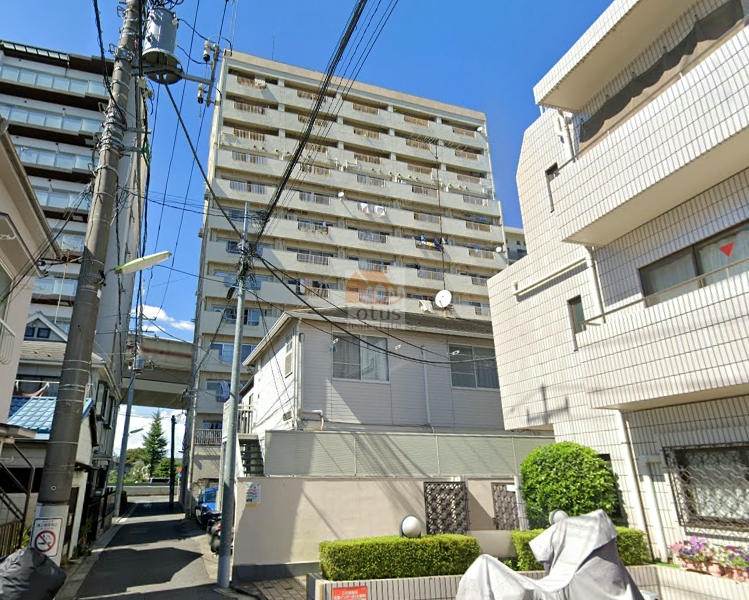 サンドエル松原外観５｜サンドエル松原は、北側は甲州街道に面していますが、南側は住宅街に面しています。
