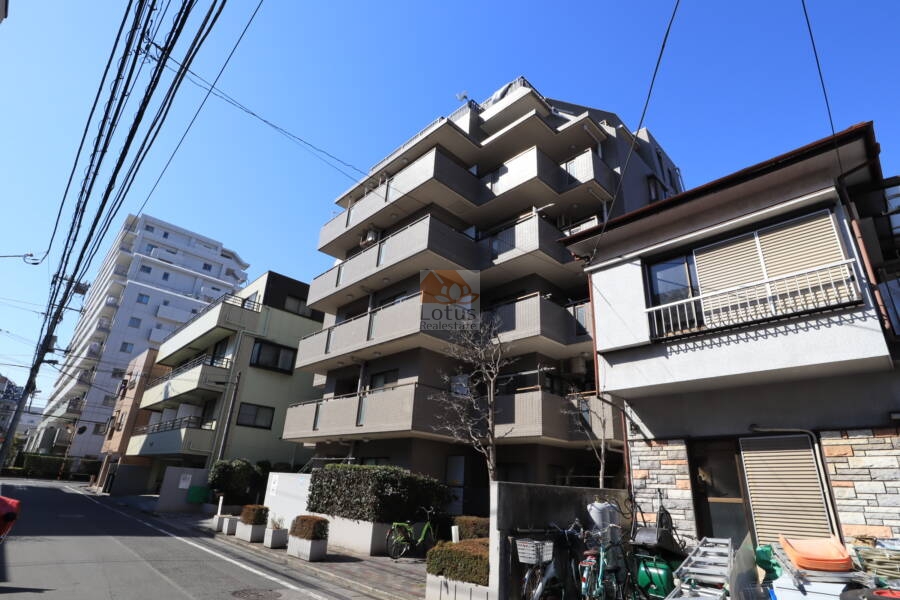 コスモ亀有サウスコート外観1｜コスモ亀有サウスコートは、1991年（平成3年）に建てられた7階建てのマンションです。