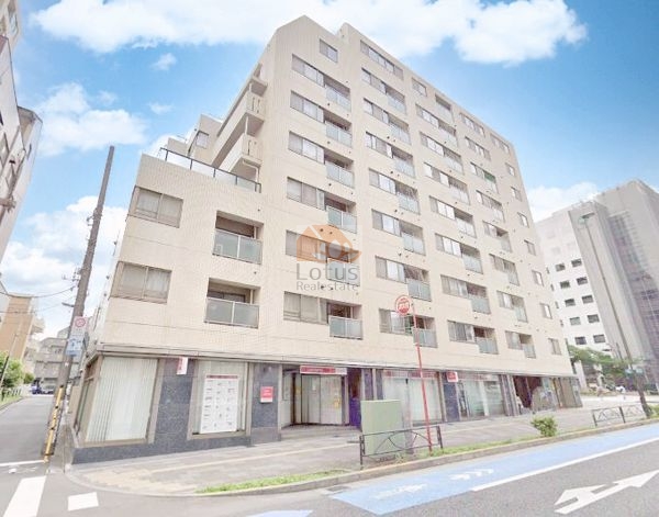 パーク・ノヴァ小石川外観２｜パーク・ノヴァ小石川は昭和62年築、9階建てのマンションです。
