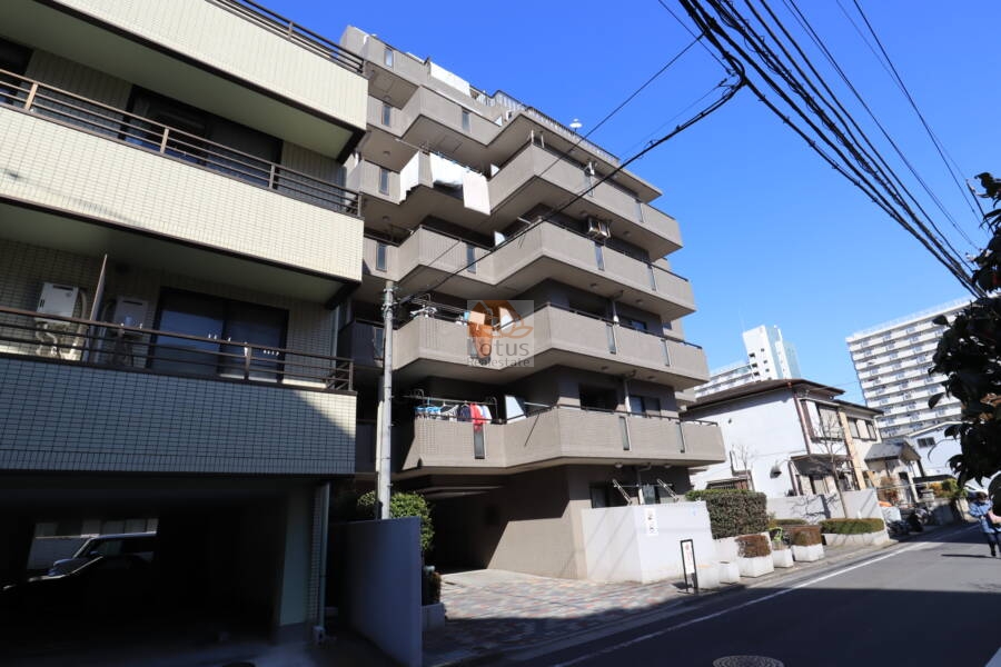 コスモ亀有サウスコート外観2｜周辺は、環七通りから一本入った静かな住環境が広がっています。