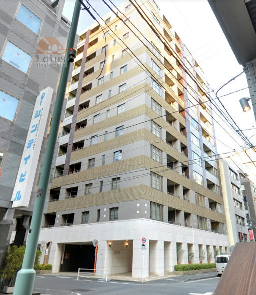 アクシルコート銀座イースト外観２｜アクシルコート銀座イーストは平成１３年築、１２階建てのマンションです。