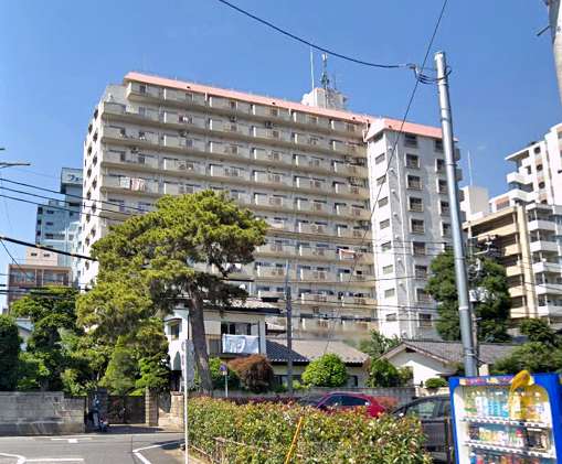外観４｜カーサ中村は１３階建てのマンションです。