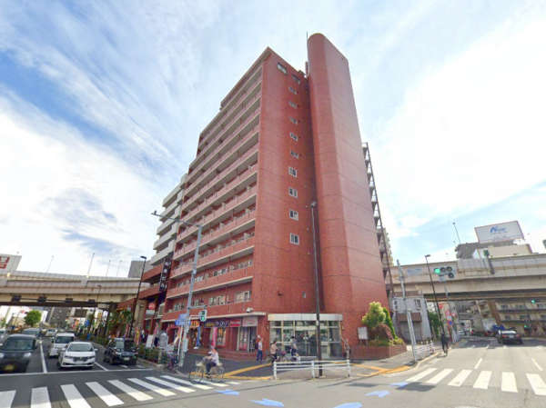 シャンボール門前仲町外観２｜シャンボール門前仲町は昭和５４年築、１３階建てのマンションです。