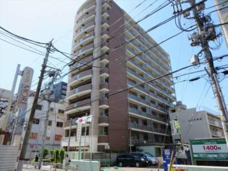 ミオカステーロ新小岩外観｜ミオカステーロ新小岩は「新小岩」駅から徒歩４分です。