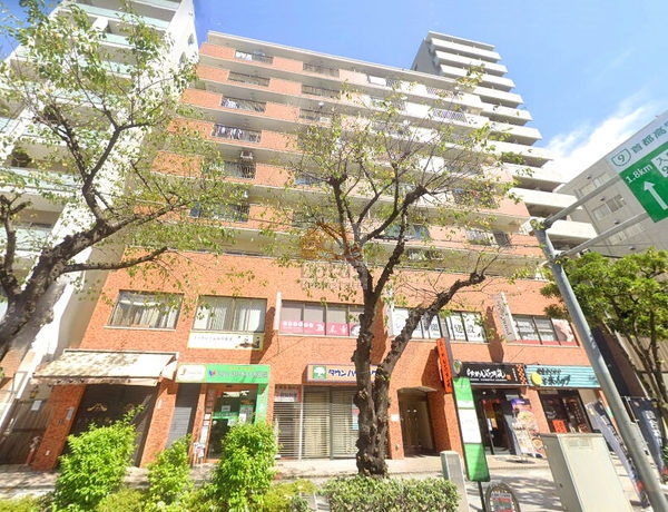 グリーンキャピタル門前仲町外観２｜グリーンキャピタル門前仲町は昭和56年築、9階建てのマンションです。