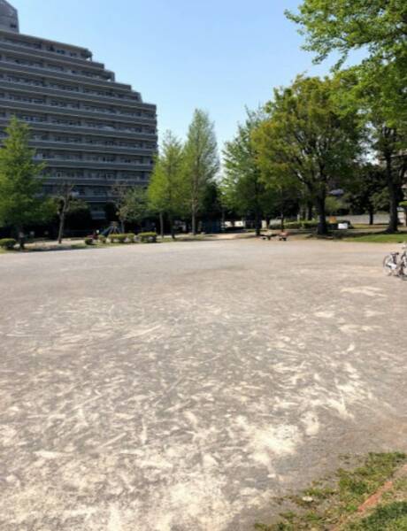 足立区立加平第一公園｜徒歩1分に「足立区立加平第一公園」があります。建物の南側にあるため日当たり良好です。
