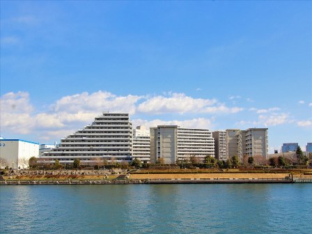 ルネ門前仲町131｜晴海運河が近くにあります。