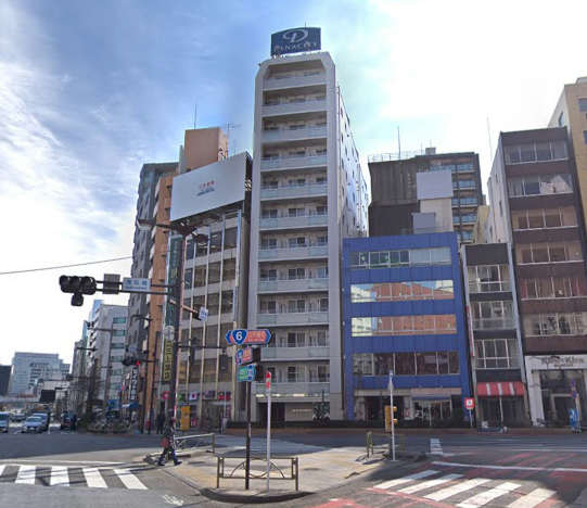 デュオ・スカーラ東日本橋外観｜デュオスカーラ東日本橋は平成１６年築の１２階建てのマンションです。JR総武快速「馬喰町」駅徒歩１分で東京駅まで２駅です。