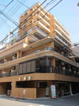 ダイアパレス新宿一丁目外観２｜ダイアパレス新宿一丁目は昭和60年築、11階建てのマンションです。