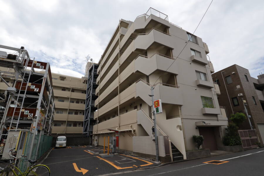 ストークマンション両国外観3｜マンションの裏手の外観です。