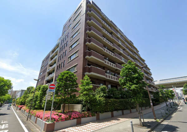 サンクタス大島ＥＸ外観２｜サンクタス大島ＥＸは平成13年築、11階建てのマンションです。