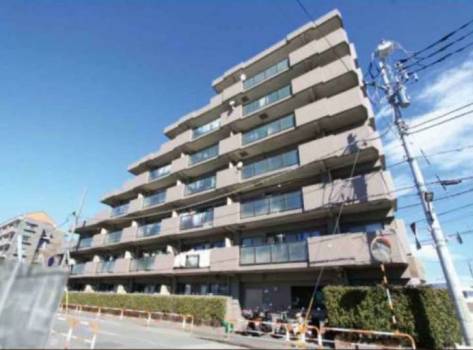 エンゼルハイム入谷南外観｜エンゼルハイム入谷南は平成10年築、7階建てのマンションです。