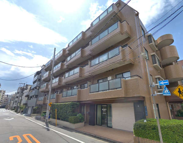 ストークウエステリア外観３｜ストークウエステリアは６階建てのマンションです。「森下」駅徒歩１分の便利な立地が特徴です。清澄庭園も徒歩圏内です。