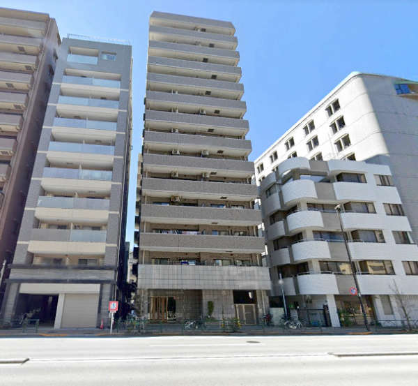 ナイスアーバン浅草外観６｜ナイスアーバン浅草は平成１１年築の１４階建てのマンションです。銀座線「浅草」駅からは徒歩１３分程です。