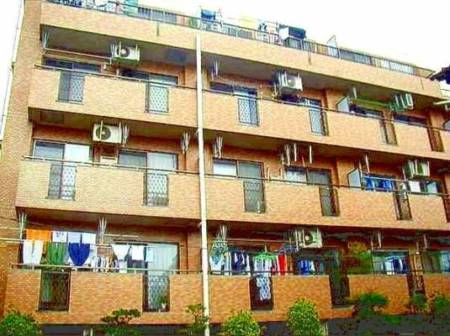 ライオンズマンション北千住第２404外観｜ライオンズマンション北千住第２は５階建てのマンションです。