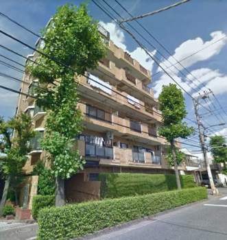 ライオンズマンション石神井公園第６外観｜ライオンズマンション石神井公園第６は６階建てのマンションです。富士街道沿いに建ち、石神井公園が近いのが特徴です。