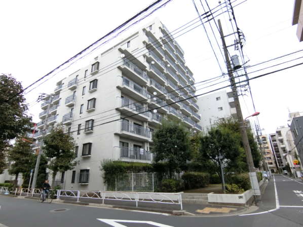 菊川パークホームズ外観・共用部4｜菊川パークホームズは１２階建てのマンションです。「菊川」駅徒歩３分の便利な立地が魅力です。
