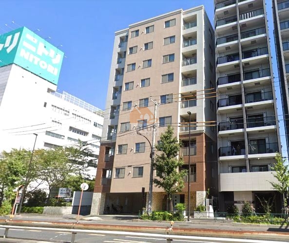 パテラスクエア王子神谷外観３｜パテラスクエア王子神谷は平成17年築の９階建てのマンションです。