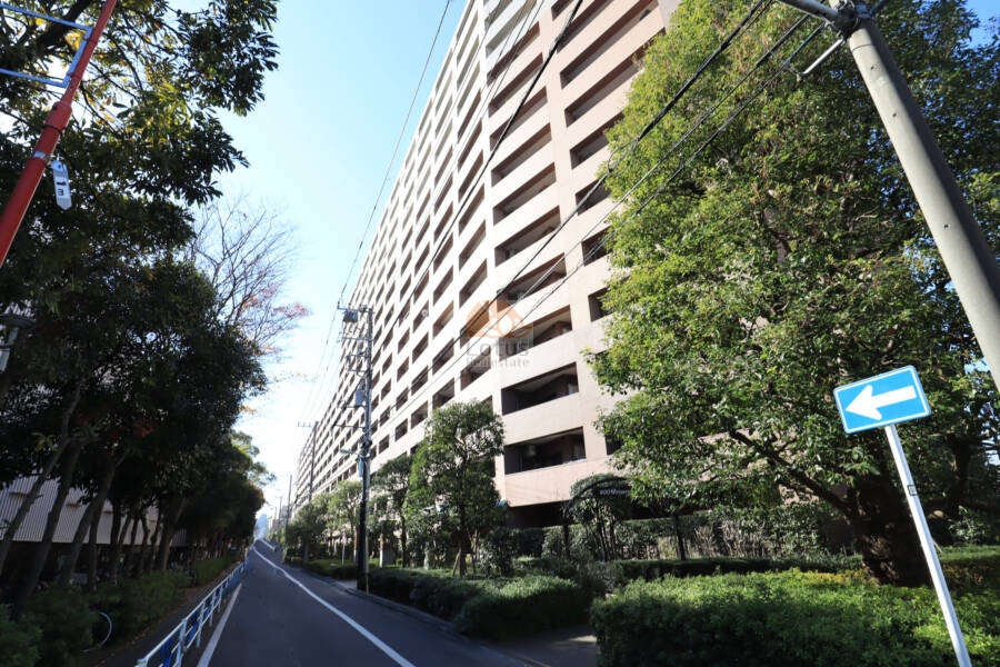 ライオンズプラザ西葛西外観1｜ライオンズプラザ西葛西は平成１２年築の１５階建てのマンションです。