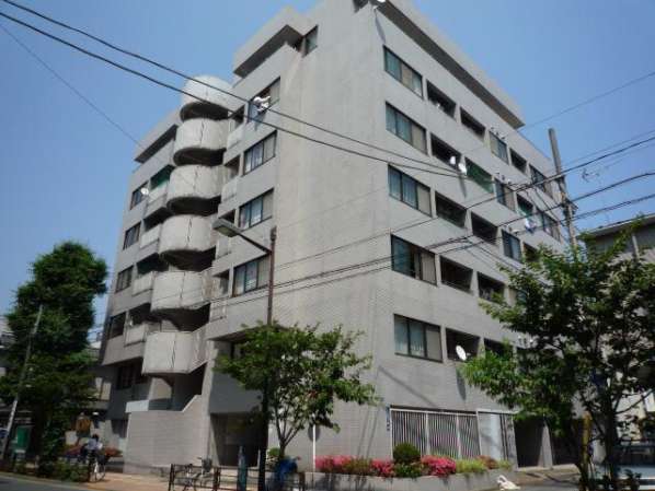 浅草ハイム外観｜浅草ハイムは7階建てのマンションです。つくばＥＸ「浅草」駅から徒歩8分です。