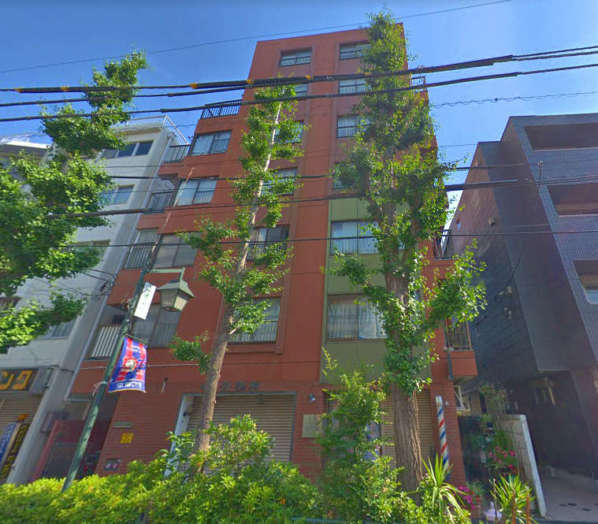 サンパレス荻窪外観｜サンパレス荻窪は７階建てのマンションです。青梅街道沿いです。「荻窪」駅からは徒歩１３分です。