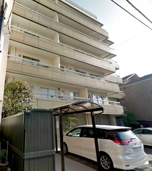豊島マンション_外観2｜豊島マンションは８階建のマンションです。