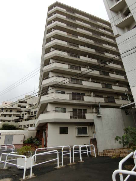 朝日目白台マンション外観共用部2｜外観です。