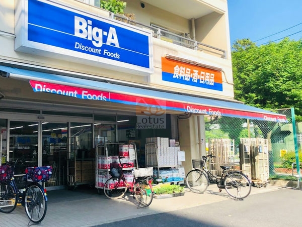 ビッグ・エー 墨田八広店｜徒歩5分に「ビッグ・エー 墨田八広店」があります。