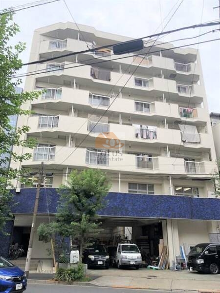 ダイアパレス錦糸町外観２｜ダイアパレス錦糸町は昭和５４年築、７階建てのマンションです。錦糸町駅から徒歩１０分圏内にあり、周辺にはコンビニ・スーパー、飲食店など複数あり生活に便利な立地です。