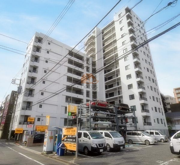 プレジール入谷外観１｜プレジール入谷は平成29年築、14階建てのマンションです>