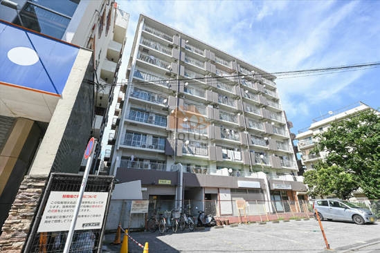 グリーンコーポ京成小岩外観２｜グリーンコーポ京成小岩は、昭和54年築、9階建てのマンションです。