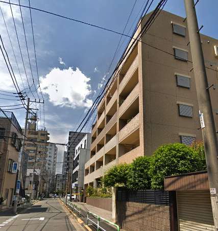 セザール駒込外観｜セザール駒込は平成１５年築の６階建てのマンションです。「駒込」駅から徒歩６分の閑静な住宅街にあります。「旧古河庭園」までは徒歩４分です。