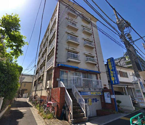 メゾンボア杉並外観１｜メゾンボア杉並は5階建てのマンションです。「中野富士見町」駅徒歩6分、「方南町」駅徒歩10分の立地です。