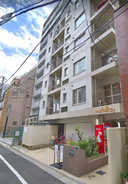 上野ダイカンプラザシティ外観｜上野ダイカンプラザシティへ平成２年築１０階建てのマンションです。つくばＥＸ「浅草」駅まで徒歩８分、日比谷線「入谷」駅徒歩９分の立地です。