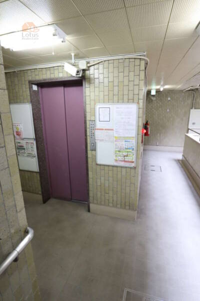 浅草橋フラワーホーム共用部2｜防犯カメラも設定しています。