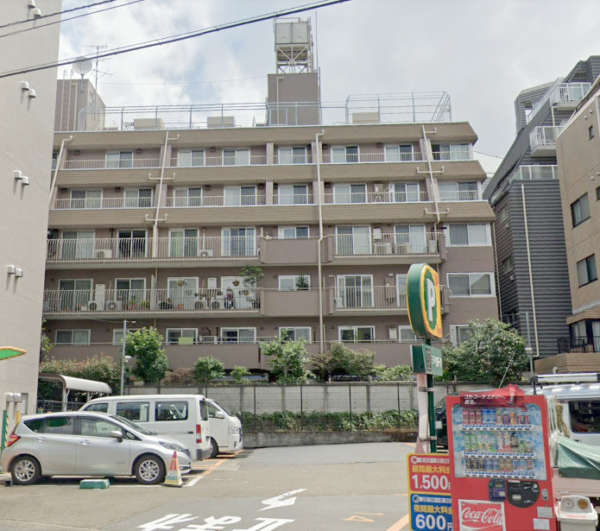 荻窪パークマンション外観４｜荻窪パークマンションは、地上６階建てのマンションです。