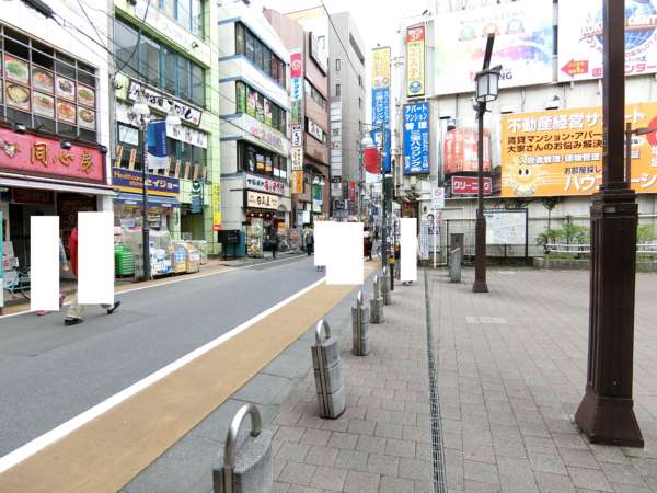 中村橋シティハウスアプローチ3｜適度な賑わいのある商店街があります