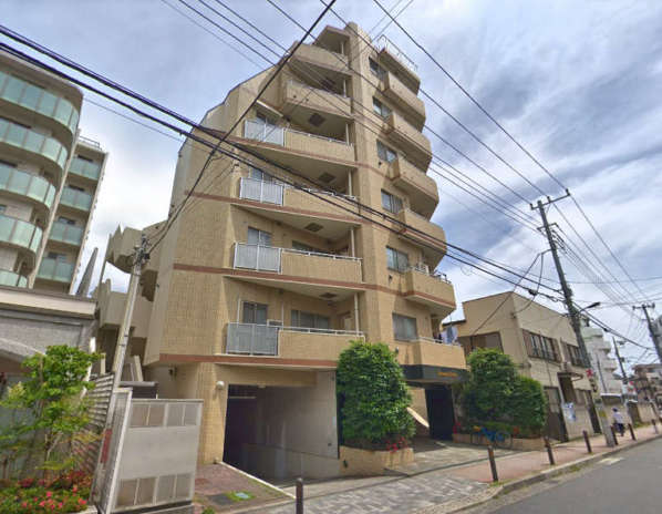 ドメイン江古田外観｜ドメイン江古田は平成15年築の8階建です。「江古田」＆「新江古田」駅から徒歩4分の便利な立地です。