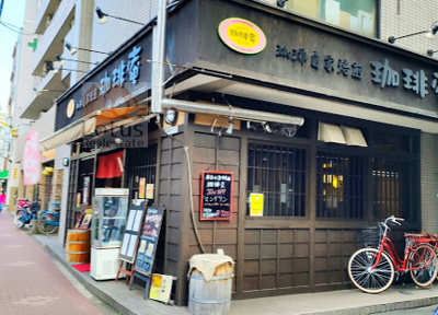 自家焙煎珈琲庵｜「自家焙煎珈琲庵」が徒歩２分にあります。落ち着いた喫茶店です。