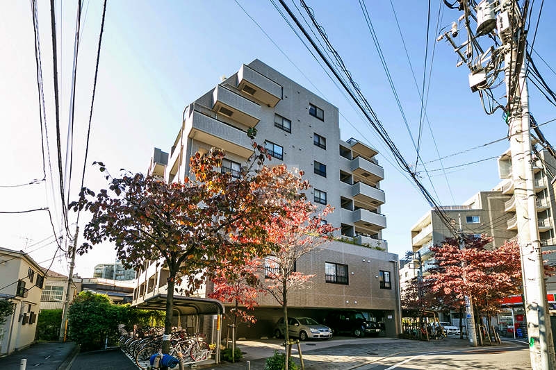 エス・バイ・エルマンション信濃町は、信濃町駅徒歩8分、四ツ谷駅・四谷三丁目駅も徒歩12分圏という都心距離にありながら、周囲は落ち着いた住宅街の一角に位置します。中層8階建・総戸数46戸の規模感が街並みに溶け込み、空に抜けるような上方向の視界が確保されやすい構成です。道路からの距離感がほどよく、車の音が遠のくような感覚があり、都心居住に求められる静けさと実用性の両立といえます。