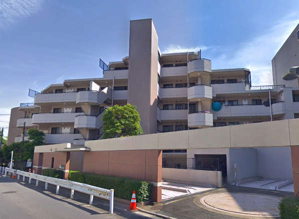 井草パークハウス外観１｜井草パークハウスは平成7年築の5階建てのマンションです。西武新宿線「井荻」駅から徒歩7分です。