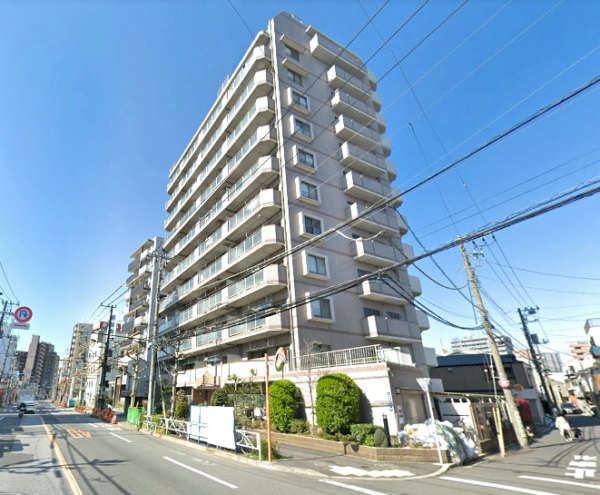 アーバンキャッスル東向島外観２｜アーバンキャッスル東向島は平成１４年築、１３階建てのマンションです。