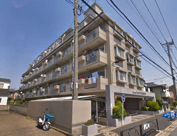 グリーンパーク第Ⅱ水元外観｜グリーンパーク第Ⅱ水元は６階建てのマンションです。水元公園が徒歩圏内の静かな住宅街です。
