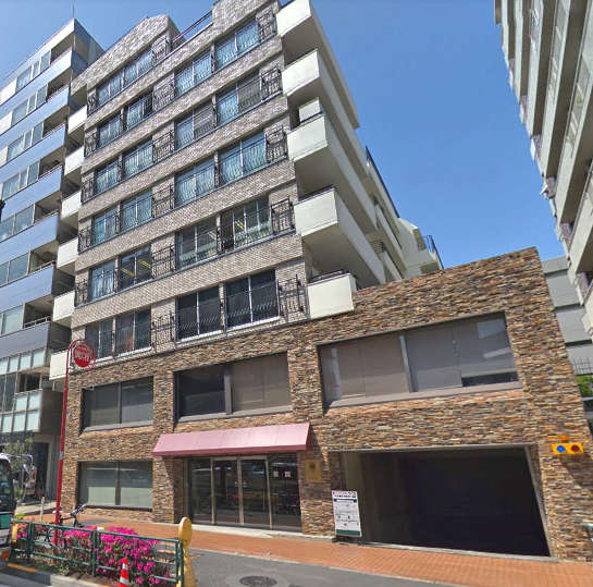 第２５宮庭マンション外観｜事務所利用もできます。夜間はオートロックになりますので安心です。