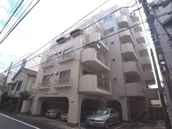 西荻ニュースカイマンション外観 (2)｜西荻ニュースカイマンションは、1970年築、8階建てのマンションです。