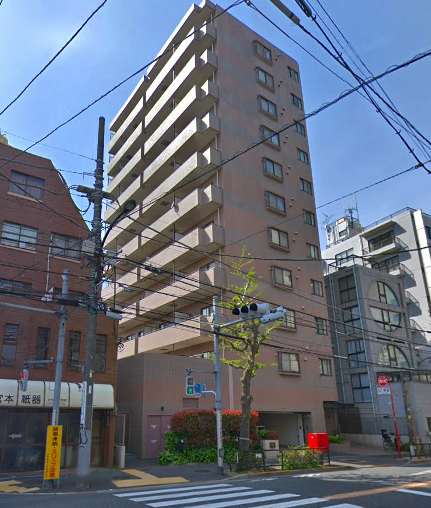 ウィライブ中野富士見町外観｜ウィライブ中野富士見町は平成7年築の11階建てのマンションです。「中野富士見町」駅から徒歩6分、中野通り沿いに面しています。