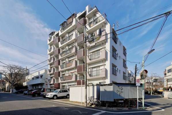 第３桜台マイコーポ外観2｜第３桜台マイコーポは昭和48年築、6階建てのマンションです。