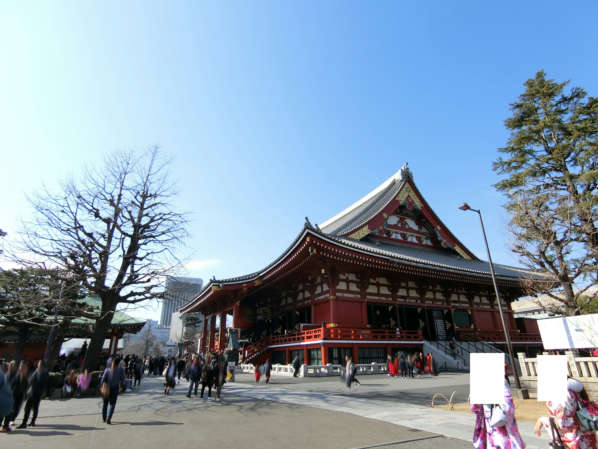 浅草寺190323｜徒歩1分に「浅草寺」があります。
